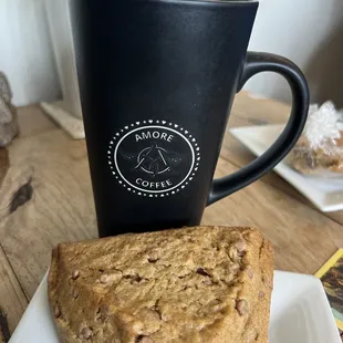 Scone + latte = heaven