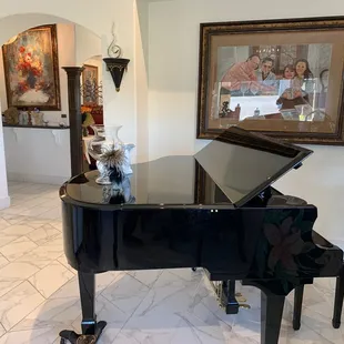 Grand Piano Front Room