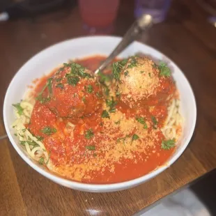 Spaghetti Meatballs