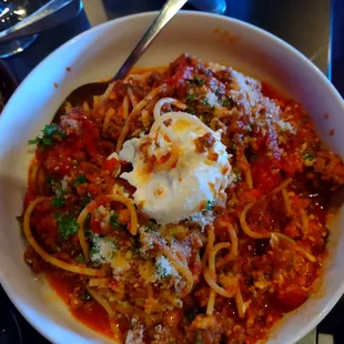Bolognese (beef &amp; pork sauce)