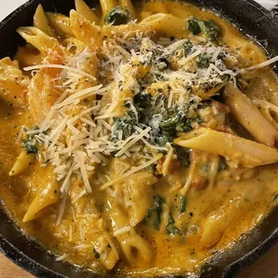 Italian shrimp skillet