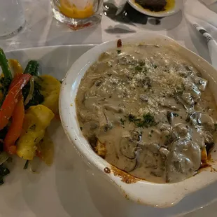 Braised Beef Canneloni Dinner, not beautiful but tasted amazing