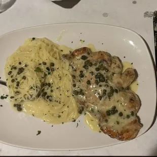 Chicken Piccata Dinner