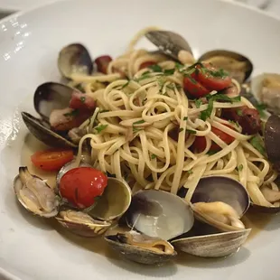 Linguini w clams