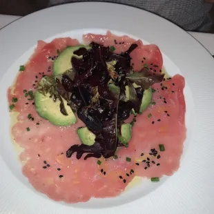 Ahi Tuna Carpaccio