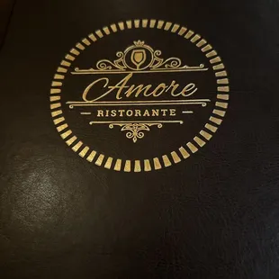 Menu cover