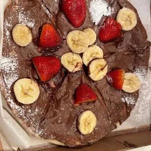 Nutella pizza