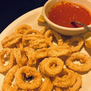 Fried calamari!