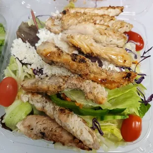 Grilled chicken salad