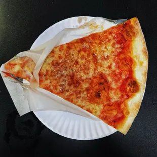 Slice of Regular Cheese Pizza