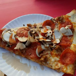 Greasy and gooey. Just like you want it!!