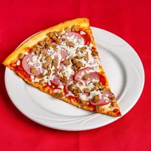 Meat lovers slice