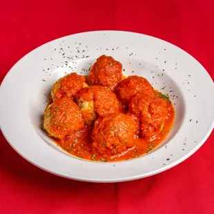 Side Meatballs with Marinara