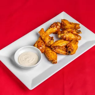 Buffalo wings with Blue cheese