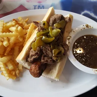 Beef & Sausage Combo Sandwich