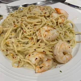 Shrimp Scampi Dinner