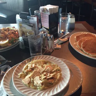 Tasty food at Amore's