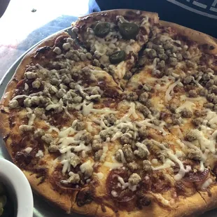 Sausage pizza