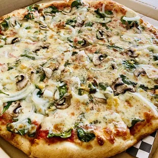 Florentine Pizza for takeout