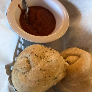 Free bread was not bad