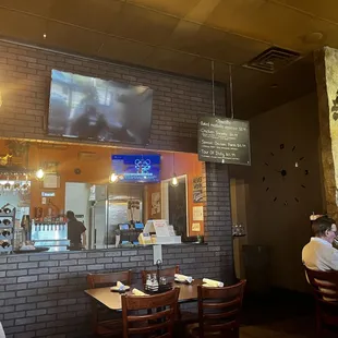 See the "specials" sign.