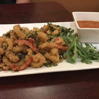 Tri Colore Calamari Fritte