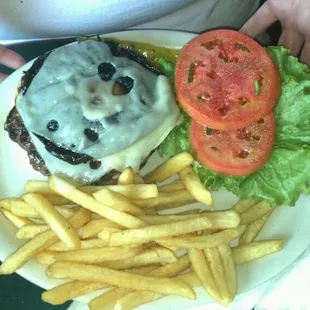 Portabella mushroom burger.  Most excellent