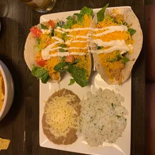 Chicken tacos
