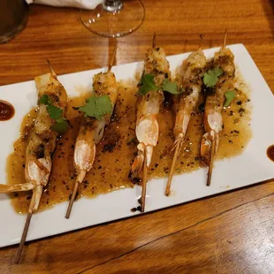 Sauvignon Prawns