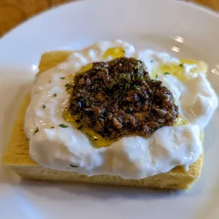 Truffled Mushroom Crostini