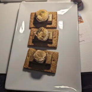 Their take on smores . So good!
