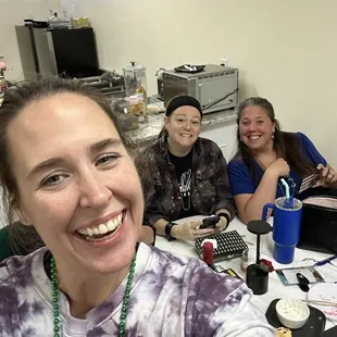 Yummy snacks from that lil kitchen area. Tzatziki and pita chips please!