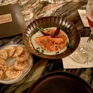 Smoked Salmon appetizer