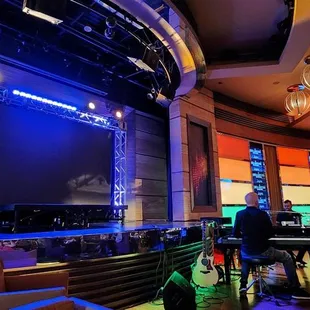 Inside Amp'd Lounge. August 2023