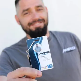 Ask our tech for their badges!!