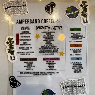 Menu as of 08/07/2022