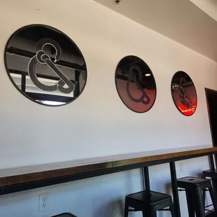 entrance to coffee bar.