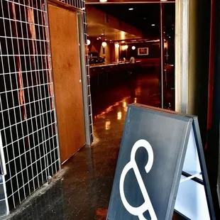 Entrance to the club