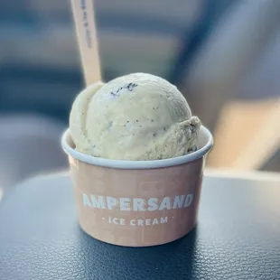 Double Scoop of June&apos;s Coffee Ice Cream with Double Chocolate