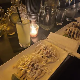 a plate of food on a table