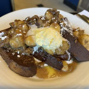 Bananas Foster French Toast