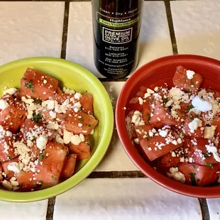 Watermelon Salad with Hojiblanca Olive Oil