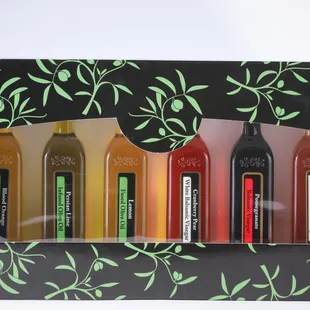 our bottles of olive oil