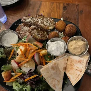 Mezze Appetizer plate