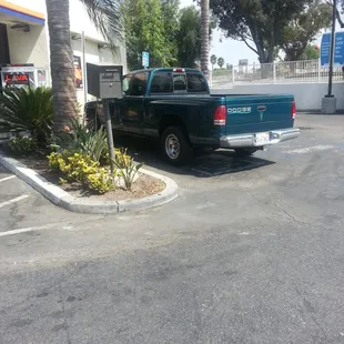 Disappointed that a business owner who isnt handicapped would take a handicapped spot confirmed it was the owners car w employee