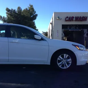 Love the car wash here!