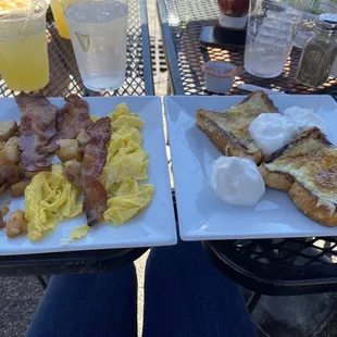 Number Five with Crème Brûlée French Toast