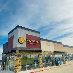 the front of the store