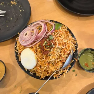 Vegetable Veg Dum Biryani Double