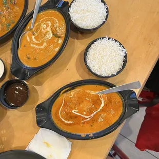 Chicken Tikka Masala and Butter Chicken Delish!